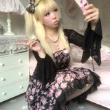 Cinnabun Midnight Rose Floral Dress