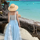 [Maßgeschneidert] By The Sea Cottage Handgemachtes Baumwollkleid