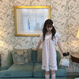 Rose Candy Summer Rose Cottage Bella Babydoll Mini Dress