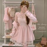 Coquette Dream In Rose Garden mini dress