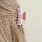 Get trendy with Sweet Ballerina actylic hair claw clips -  available at Peiliee Shop. Grab yours for $5.80 today!