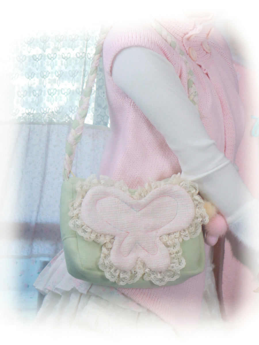 Get trendy with [Rose Island] Spring Butterfly Zipper Shoulder Bag - Handbags available at Peiliee Shop. Grab yours for $38 today!
