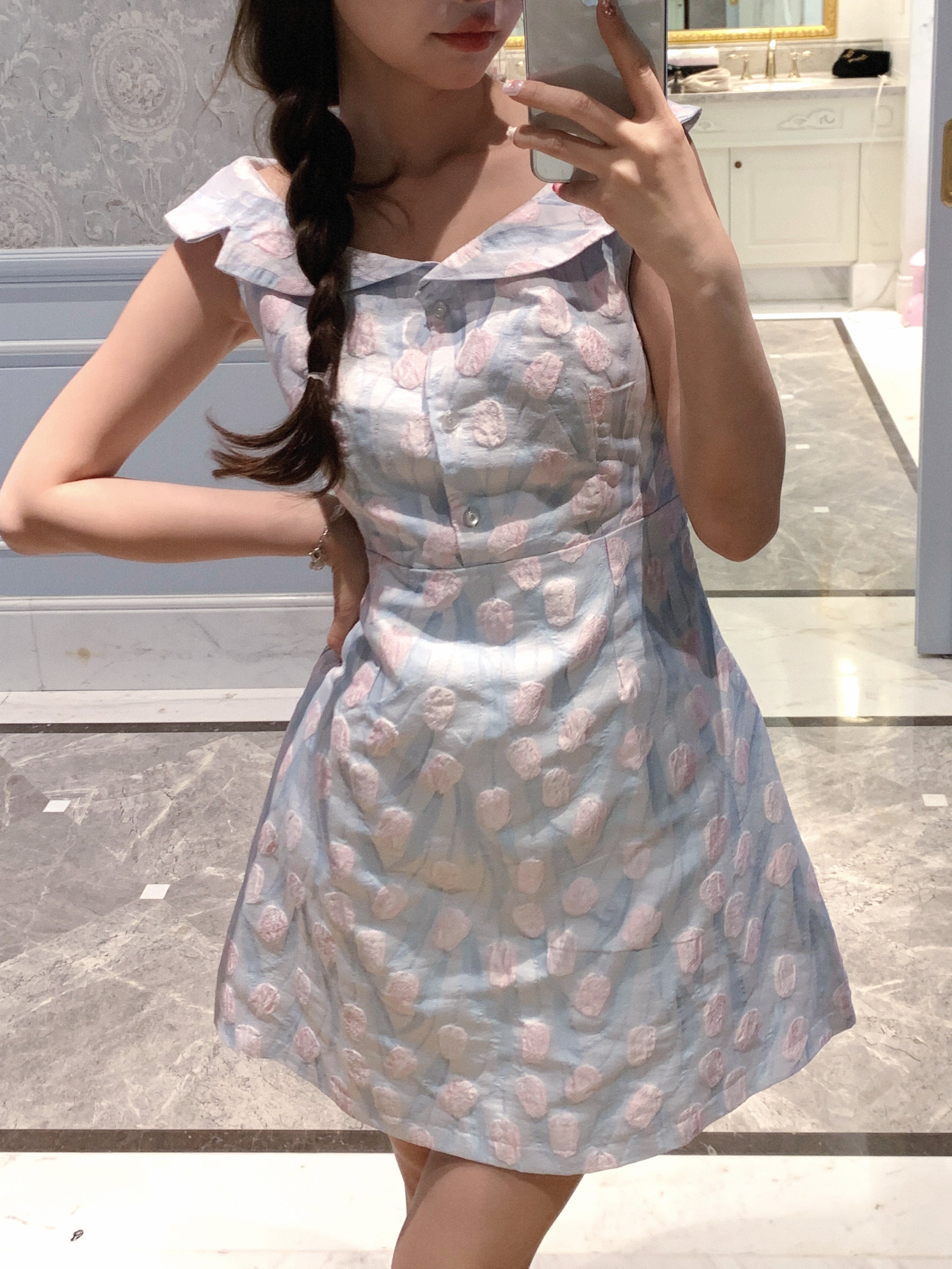 Get trendy with [SALE] Tulip Tale Vintage Mini Dress - Dresses available at Peiliee Shop. Grab yours for $28 today!