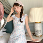 Get trendy with [SALE] Tulip Tale Vintage Mini Dress - Dresses available at Peiliee Shop. Grab yours for $28 today!