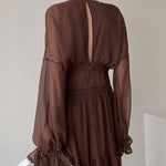 Get trendy with Ocean Heart Lace Maxi Dress - Dresses available at Peiliee Shop. Grab yours for $38 today!