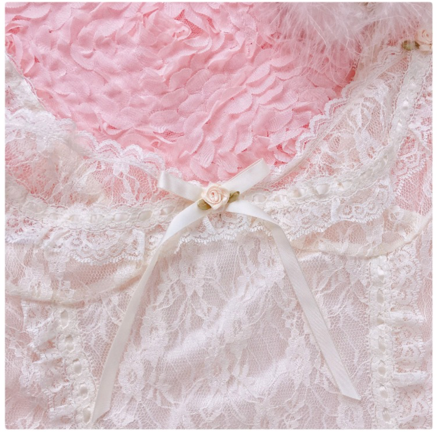 Get trendy with [Last Stock] Pearly Mermaid Pastel Fairy Lace Body - Lingerie available at Peiliee Shop. Grab yours for $48 today!