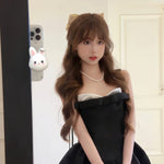 Get trendy with [Mummy Cat] Cocktail At Tiffany Garden Mini Dress -  available at Peiliee Shop. Grab yours for $49 today!