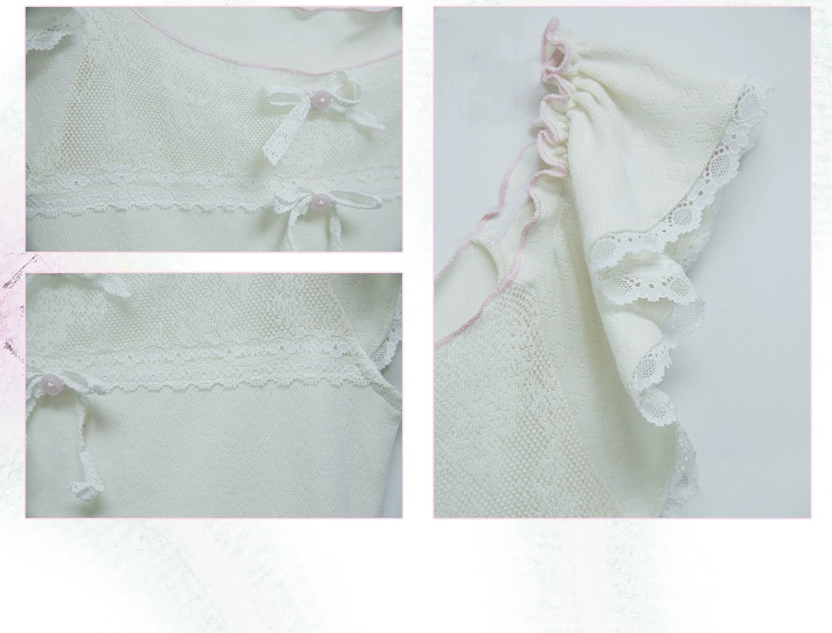 Get trendy with [Rose Island] Bunny dreams crop top -  available at Peiliee Shop. Grab yours for $28 today!