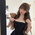 Get trendy with [Mummy Cat] Cocktail At Tiffany Garden Mini Dress -  available at Peiliee Shop. Grab yours for $49 today!
