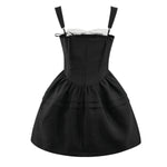 Get trendy with [Mummy Cat] Cocktail At Tiffany Garden Mini Dress -  available at Peiliee Shop. Grab yours for $49 today!