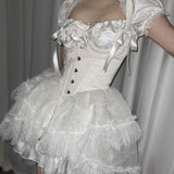 Get trendy with [Pre-order last batch] Transformed Butterfly Corset Dress Set -  available at Peiliee Shop. Grab yours for $30 today!