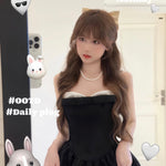 Get trendy with [Mummy Cat] Cocktail At Tiffany Garden Mini Dress -  available at Peiliee Shop. Grab yours for $49 today!