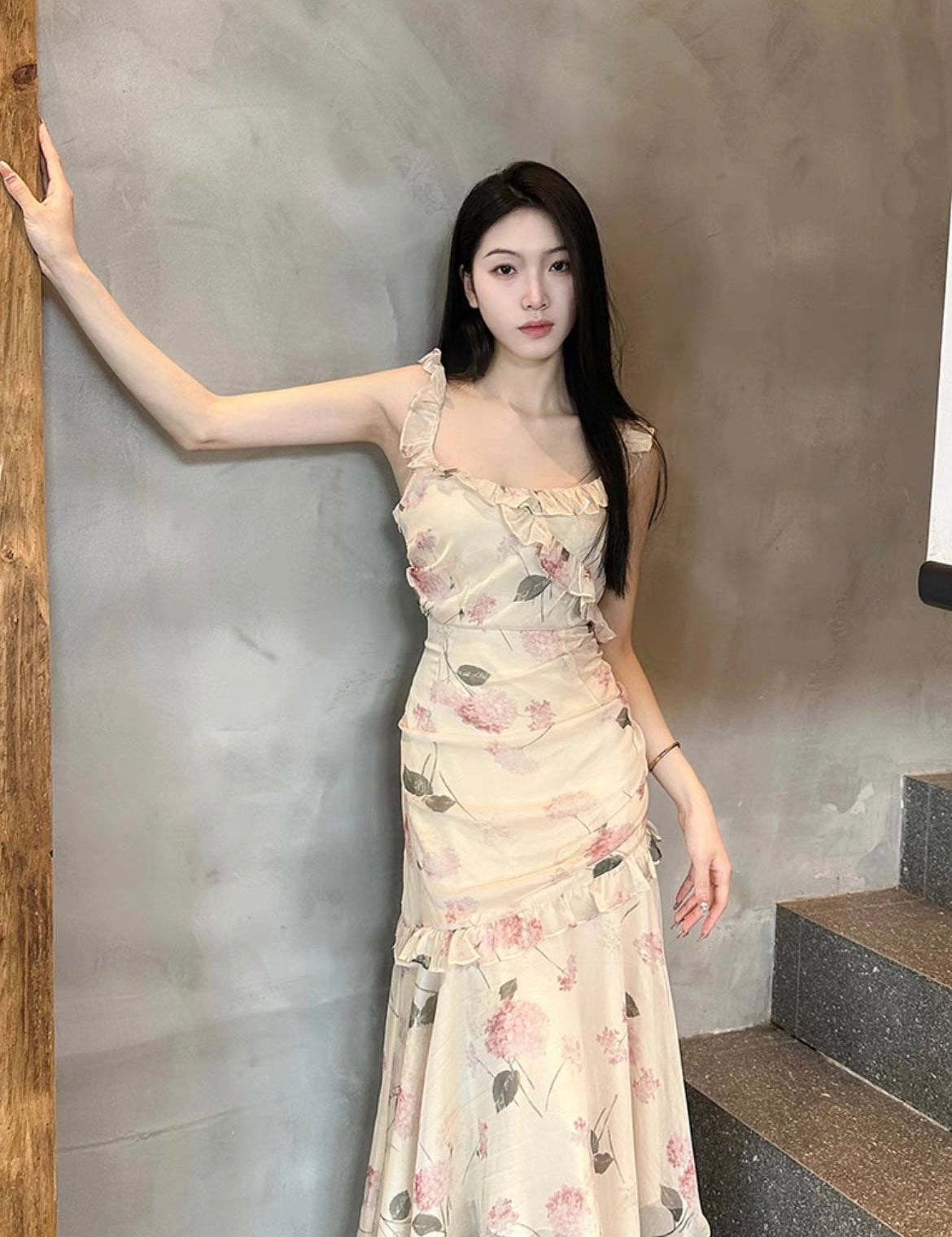 Get trendy with Petal Dance floral Dress - Dress available at Peiliee Shop. Grab yours for $38 today!