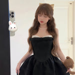 Get trendy with [Mummy Cat] Cocktail At Tiffany Garden Mini Dress -  available at Peiliee Shop. Grab yours for $49 today!