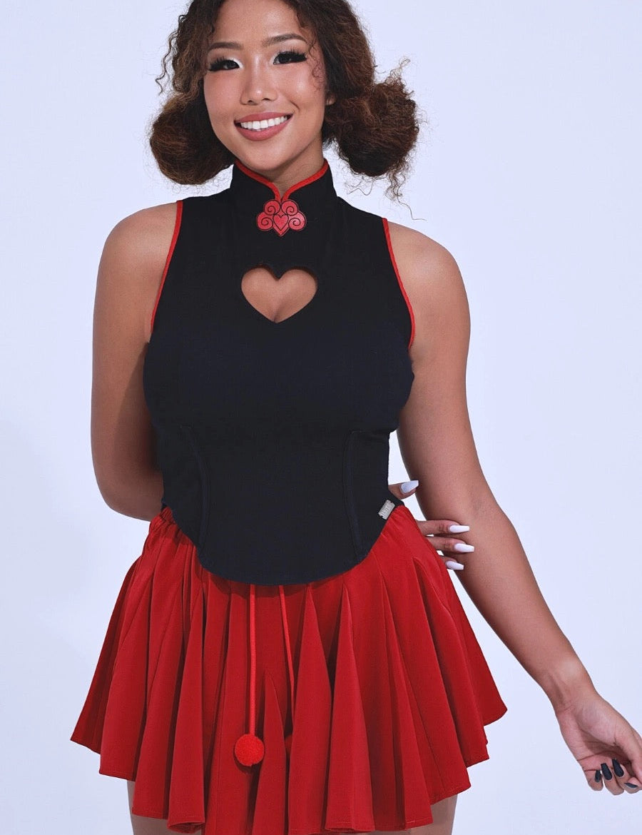 Get trendy with Graceful Ballet High Waist Flowy Skirt -  available at Peiliee Shop. Grab yours for $61 today!
