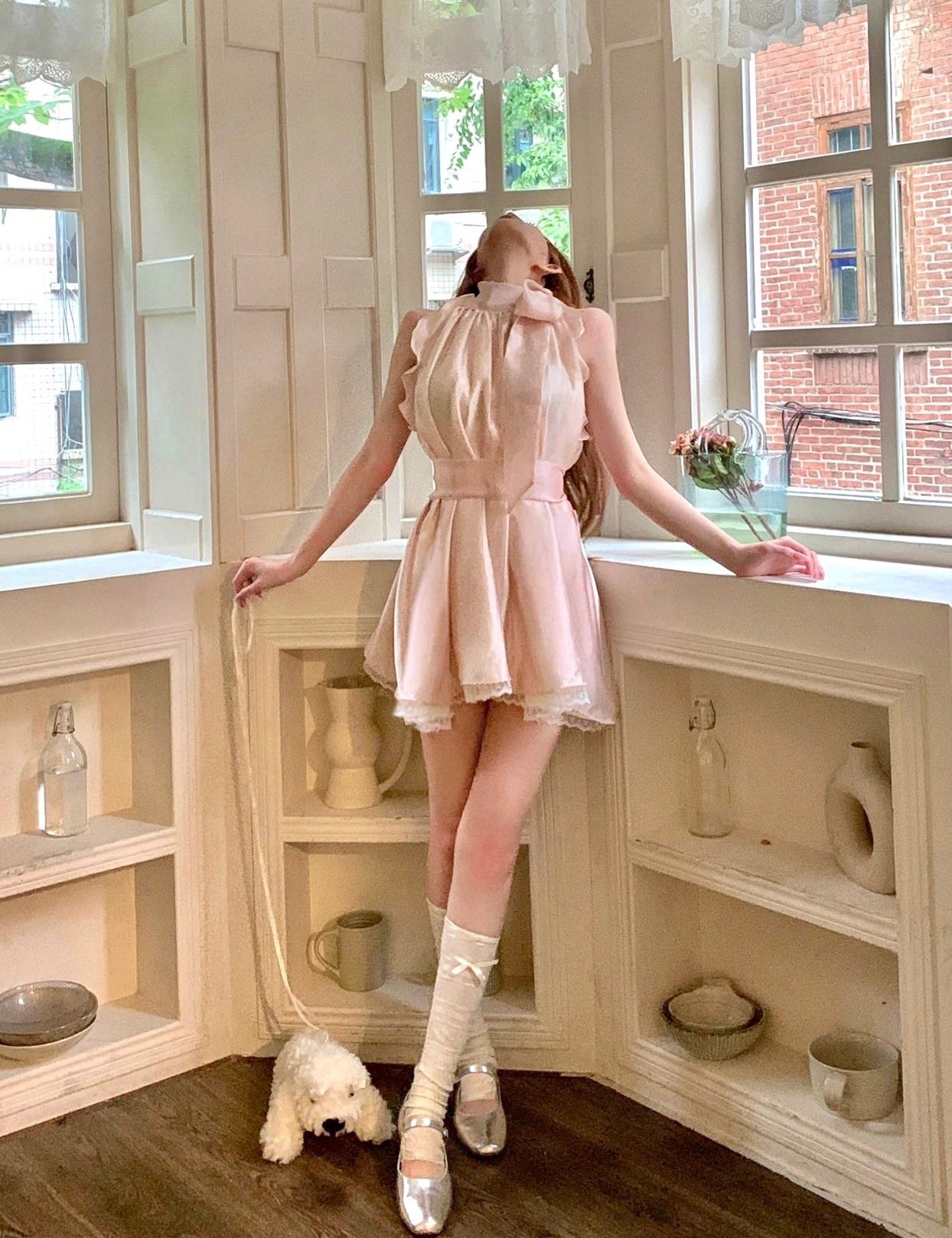 Get trendy with Flower Fairy Mini Dress -  available at Peiliee Shop. Grab yours for $39.90 today!