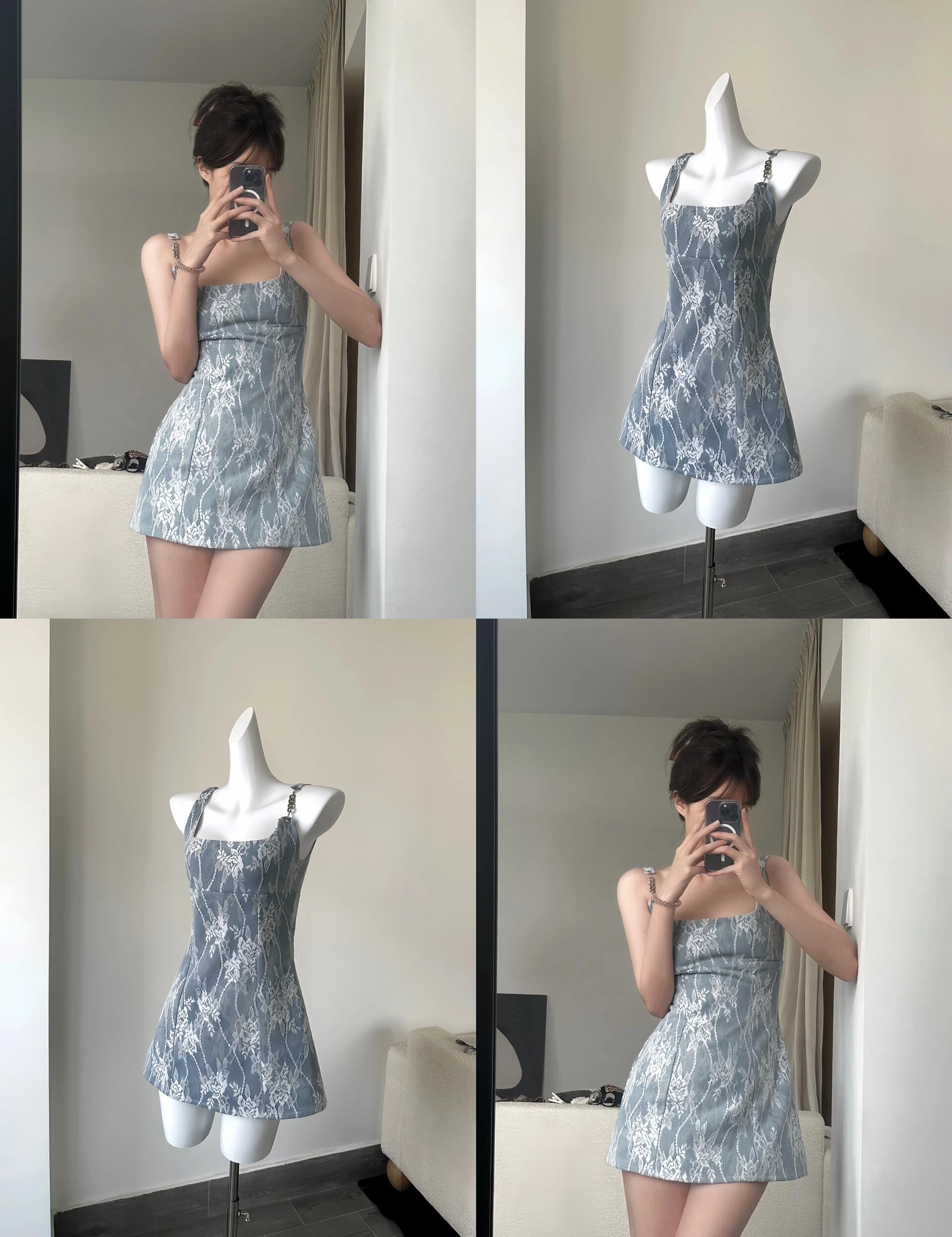 Get trendy with The new rockstar mini dress -  available at Peiliee Shop. Grab yours for $45 today!