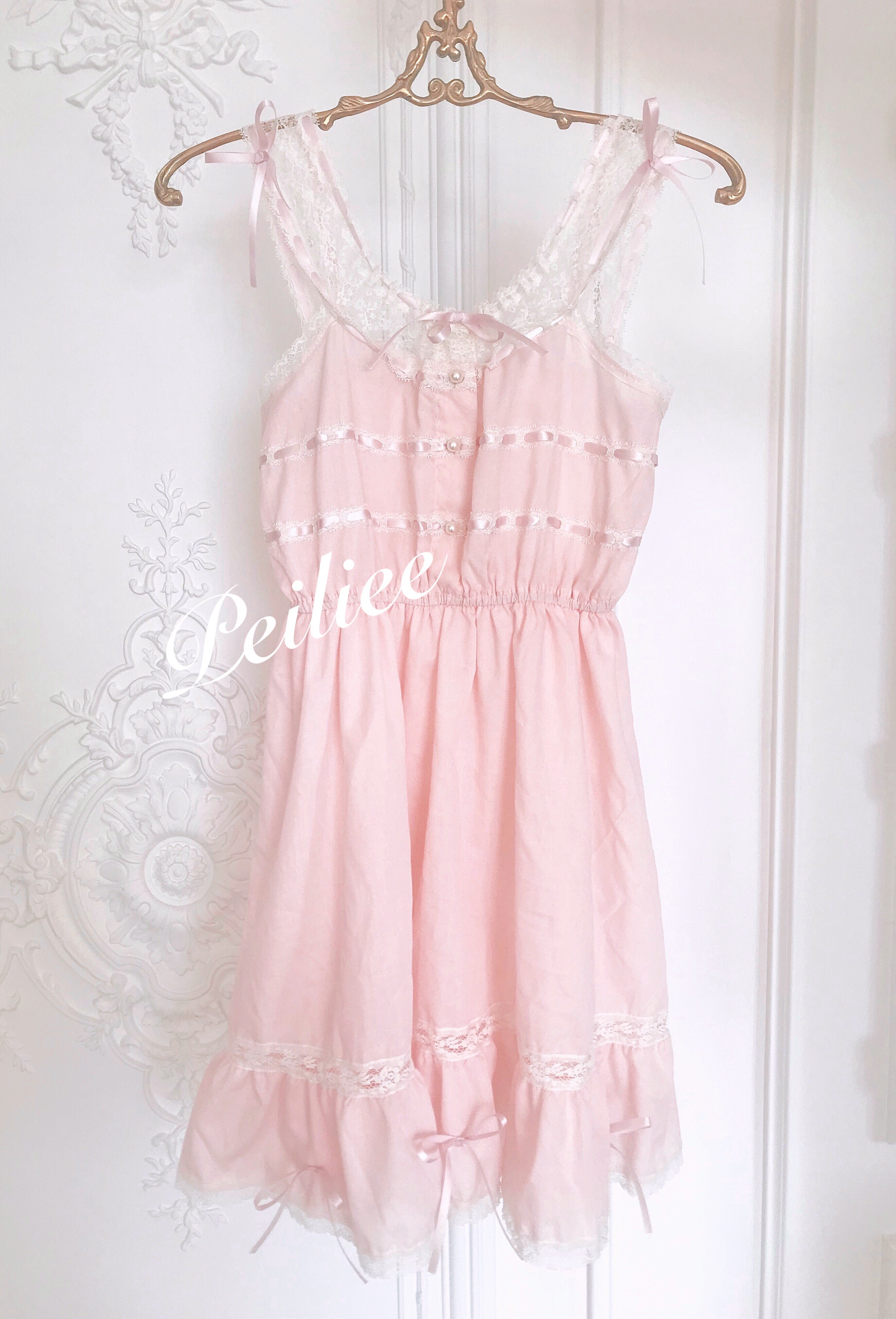 Get trendy with [Peiliee 4 Years Anniversary] Rose Garden Dress -  available at Peiliee Shop. Grab yours for $55 today!