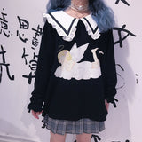 Get trendy with [Mid Season sale ] You are like an angel sailor babydoll hoodie dress -  available at Peiliee Shop. Grab yours for $35 today!