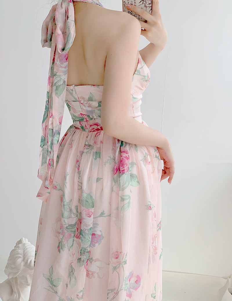 Get trendy with Lost In Dream Floral Dress Gown - Dresses available at Peiliee Shop. Grab yours for $46 today!