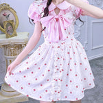Get trendy with Floral princess mini dress -  available at Peiliee Shop. Grab yours for $39 today!
