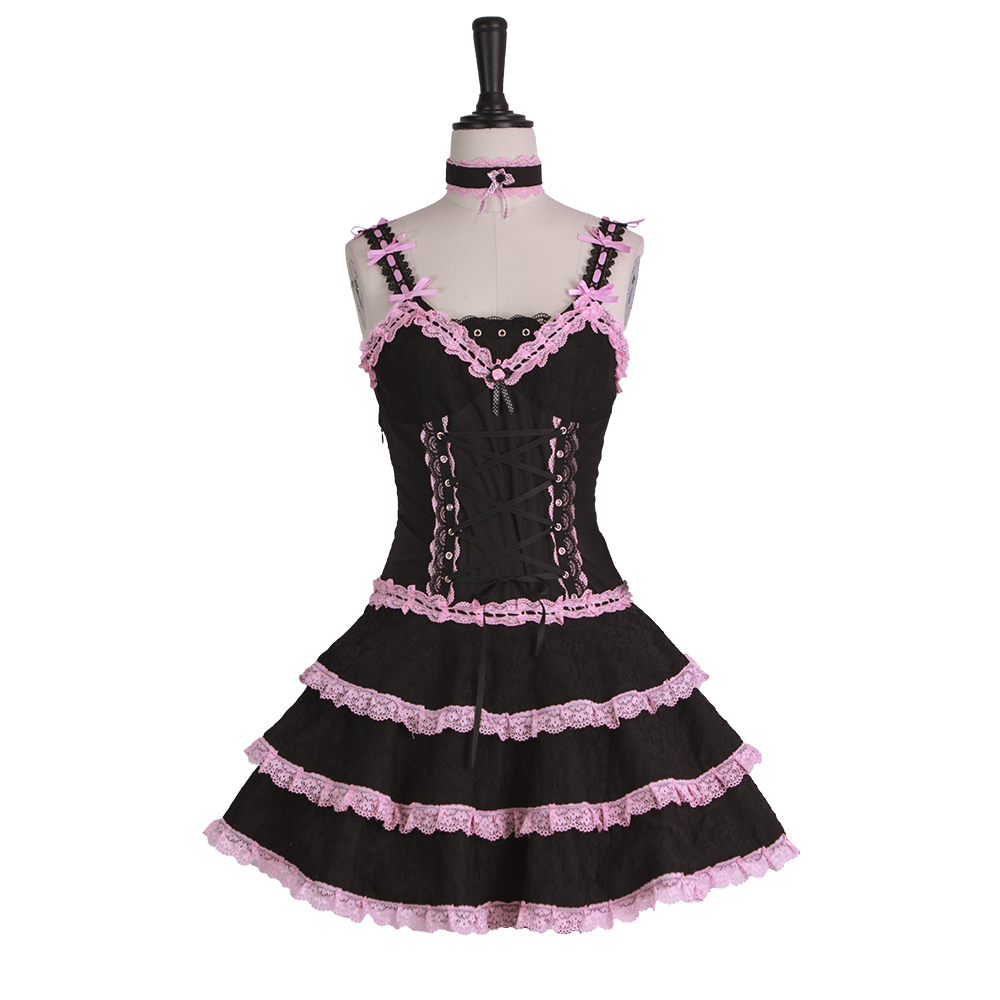 Get trendy with [Evil Tooth] The escaped vocal girl dress - Dresses available at Peiliee Shop. Grab yours for $69.90 today!