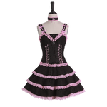 Get trendy with [Evil Tooth] The escaped vocal girl dress - Dresses available at Peiliee Shop. Grab yours for $69.90 today!