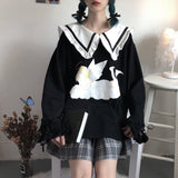 Get trendy with [Mid Season sale ] You are like an angel sailor babydoll hoodie dress -  available at Peiliee Shop. Grab yours for $35 today!