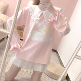 Get trendy with [Mid Season sale ] You are like an angel sailor babydoll hoodie dress -  available at Peiliee Shop. Grab yours for $35 today!