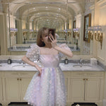 Get trendy with [Premium Selected] Dream Angel pastel rainbow coloured handmade princess dress -  available at Peiliee Shop. Grab yours for $85 today!