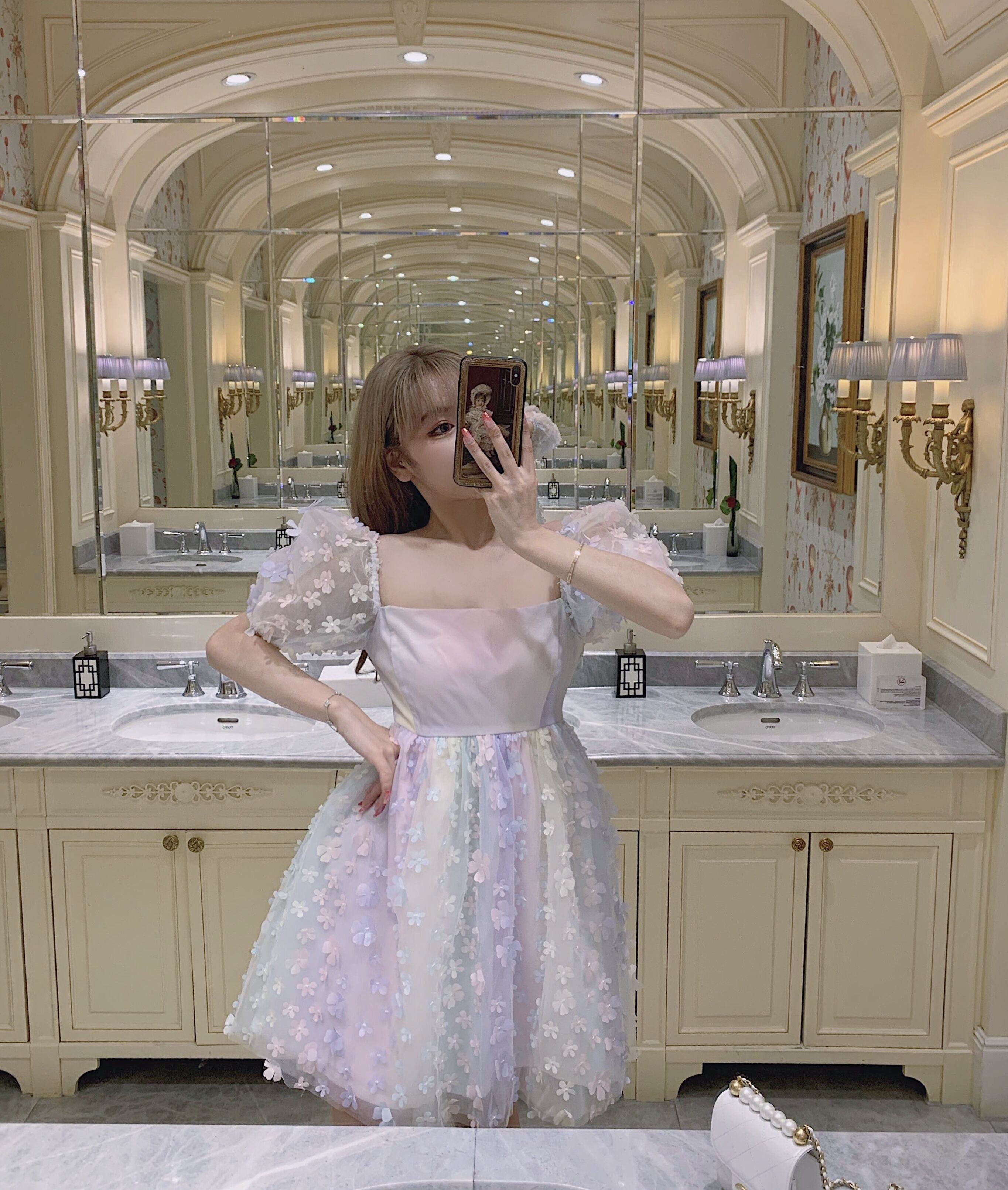 Get trendy with [Premium Selected] Dream Angel pastel rainbow coloured handmade princess dress -  available at Peiliee Shop. Grab yours for $85 today!