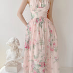 Get trendy with Lost In Dream Floral Dress Gown - Dresses available at Peiliee Shop. Grab yours for $46 today!