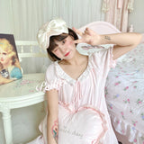 Get trendy with [Made by Peiliee] Love is two hearts as one cotton sleepwear loungewear dress - Dress available at Peiliee Shop. Grab yours for $39.90 today!