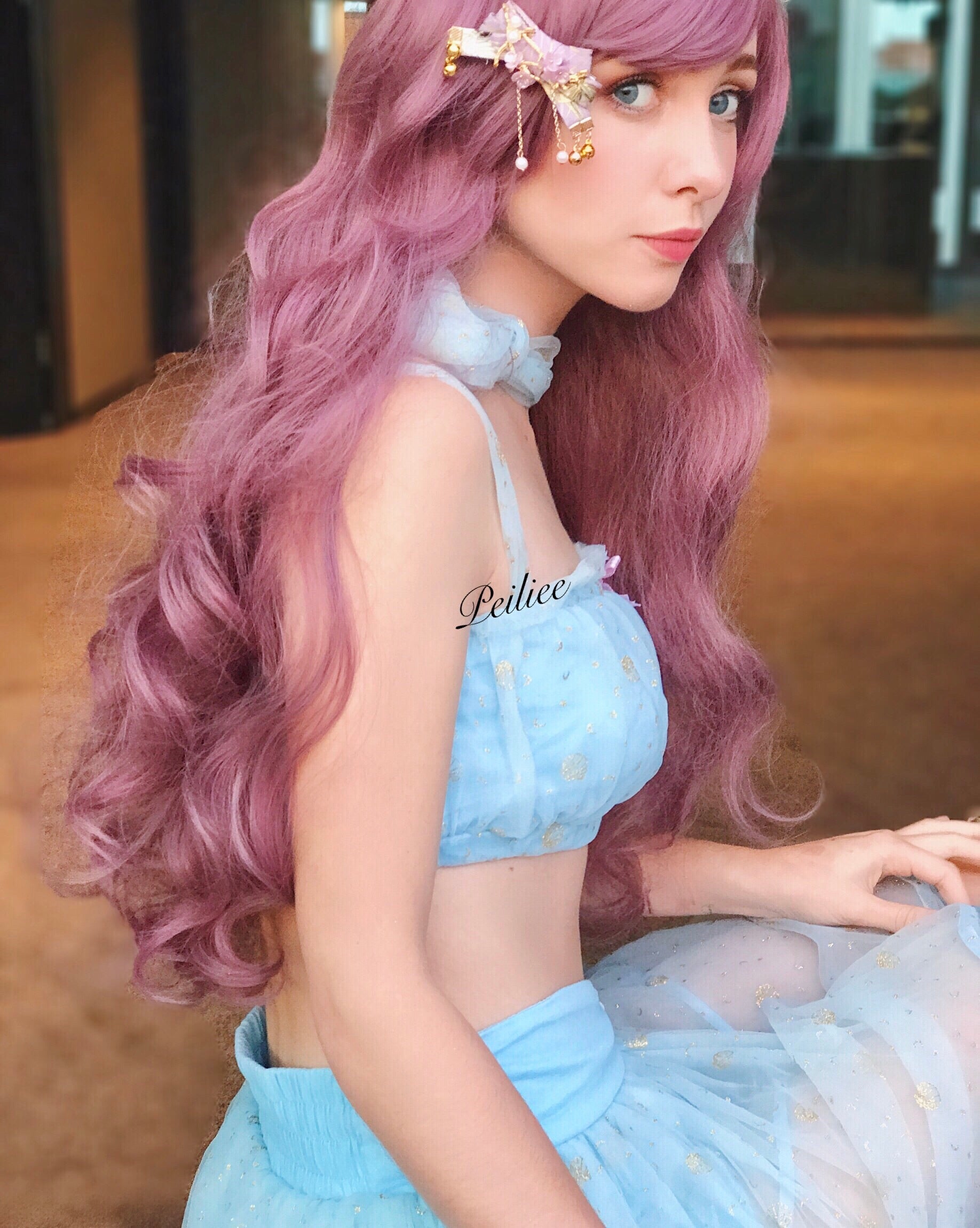 Get trendy with [New Version] Fantasy mermaid glitter dress - physical available at Peiliee Shop. Grab yours for $30 today!