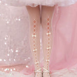 Get trendy with Ribbon Doll Lace Stocking - Stocking available at Peiliee Shop. Grab yours for $18 today!