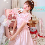 Get trendy with [Peiliee Design 5 years anniversary] Sakura Soft Satin Dress Set - Dresses available at Peiliee Shop. Grab yours for $45 today!