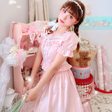 Get trendy with [Peiliee Design 5 years anniversary] Sakura Soft Satin Dress Set - Dresses available at Peiliee Shop. Grab yours for $45 today!