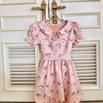 Get trendy with [Last Stocks] Flower House Princess Vintage Mini Dress -  available at Peiliee Shop. Grab yours for $105 today!
