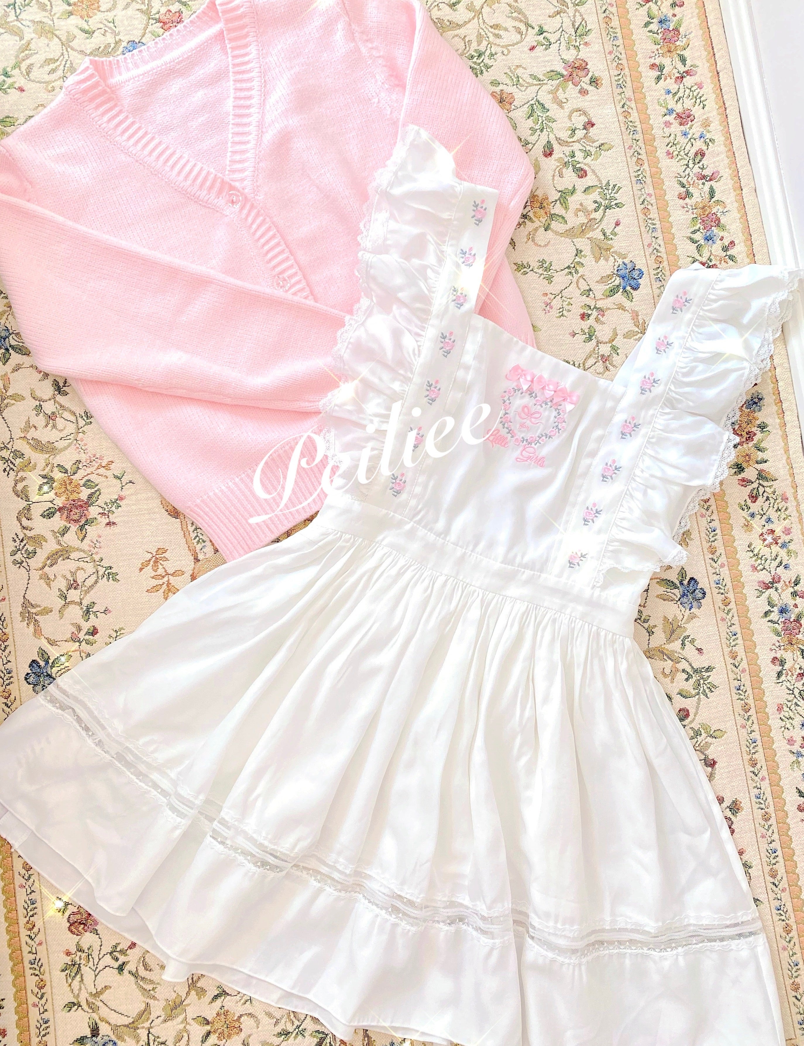 Get trendy with [Exclusive To PeilieeShop] Angel Doll Cotton dress -  available at Peiliee Shop. Grab yours for $39.90 today!