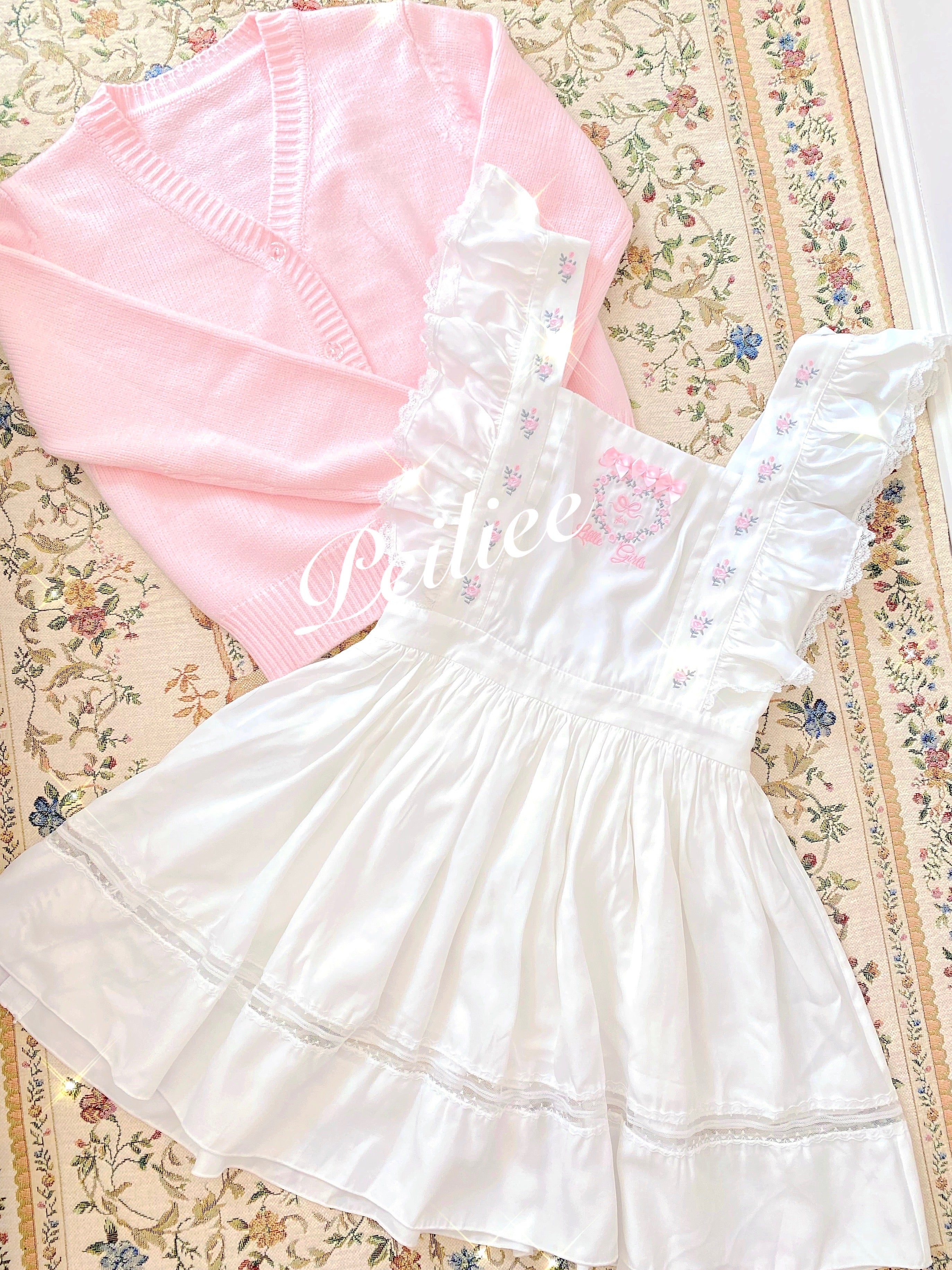 Get trendy with [Exclusive To PeilieeShop] Angel Doll Cotton dress -  available at Peiliee Shop. Grab yours for $39.90 today!