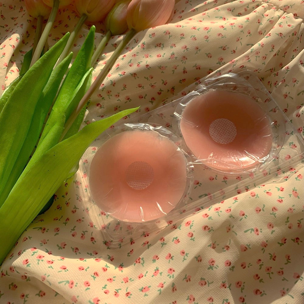 Get trendy with [Summer Must Have] Silicone Nipple Covers Reusable Freebra -  available at Peiliee Shop. Grab yours for $4.99 today!