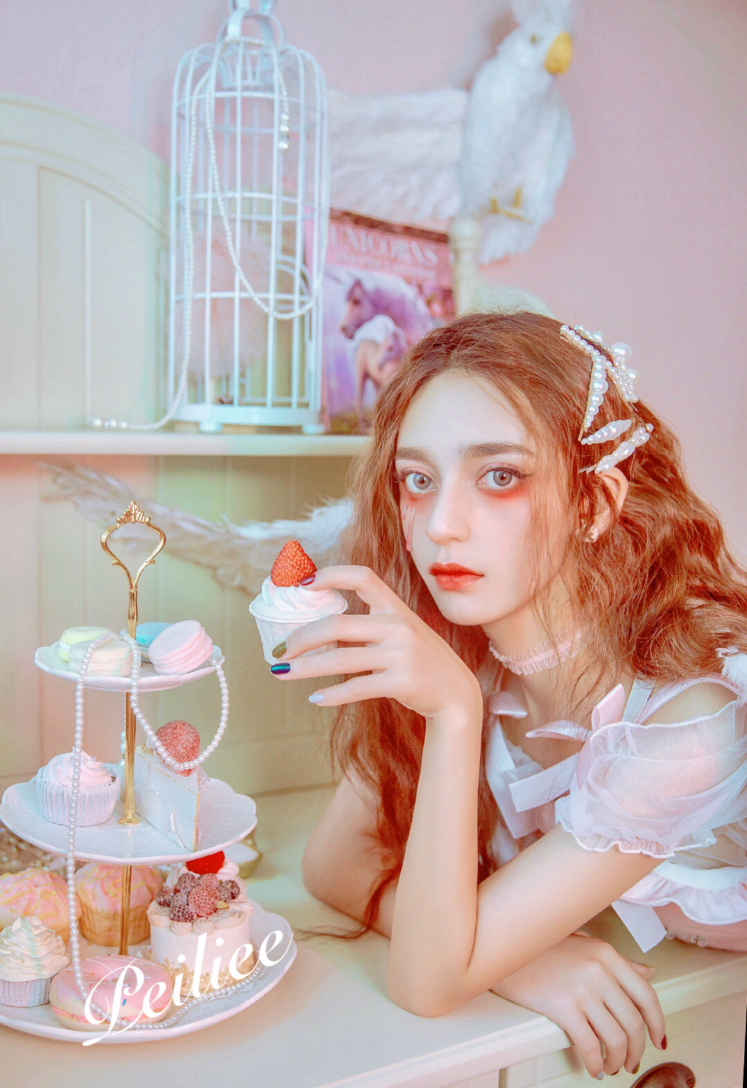 Get trendy with [Sample Sale] Peiliee 2 Years Anniversary The Dreamy Velvet Dress And Cotton Dress Set -  available at Peiliee Shop. Grab yours for $25 today!