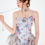 Get trendy with [Unosa] The Blossom Garden Bodycon Mini Dress - Dresses available at Peiliee Shop. Grab yours for $75 today!