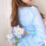 Get trendy with [From Sweden] Rhine Melody Mini Dress -  available at Peiliee Shop. Grab yours for $22 today!