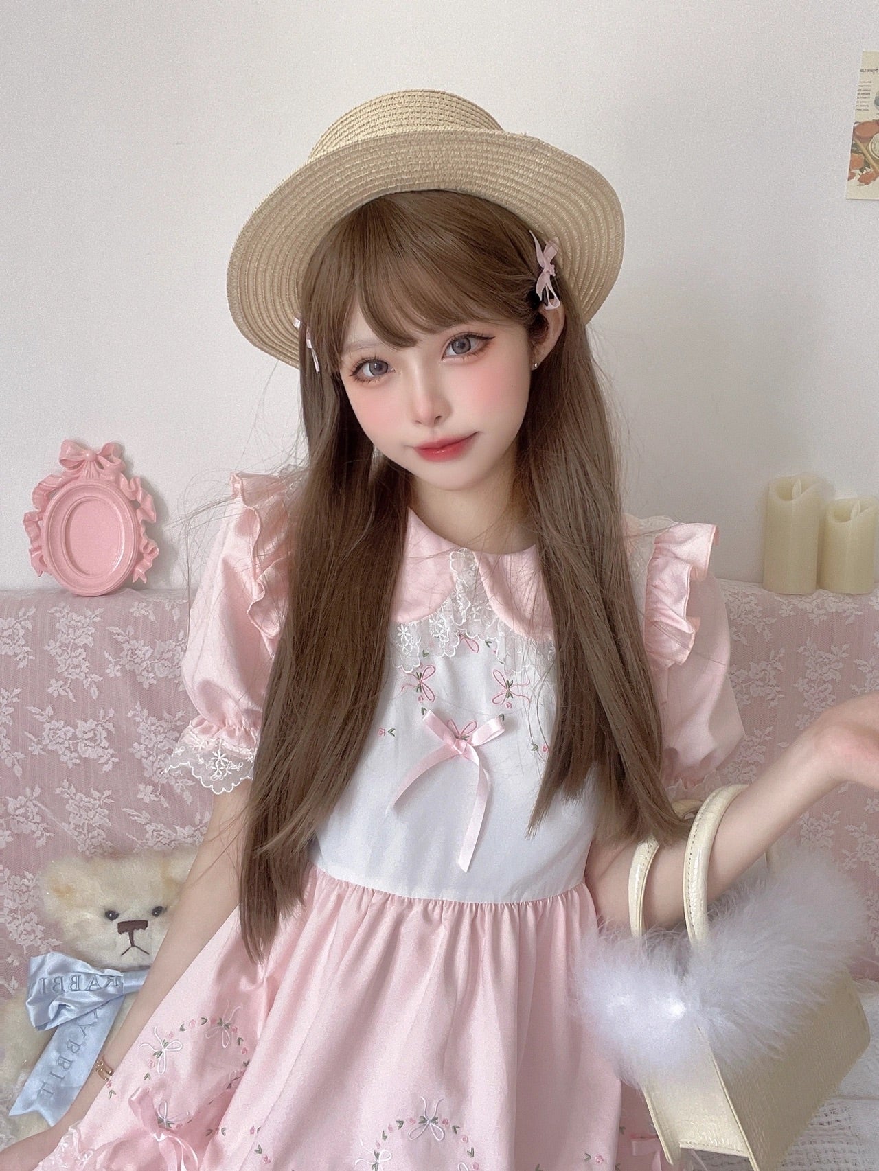 Get trendy with [Exclusive] Dolly Land Dress - Dress available at Peiliee Shop. Grab yours for $59.90 today!
