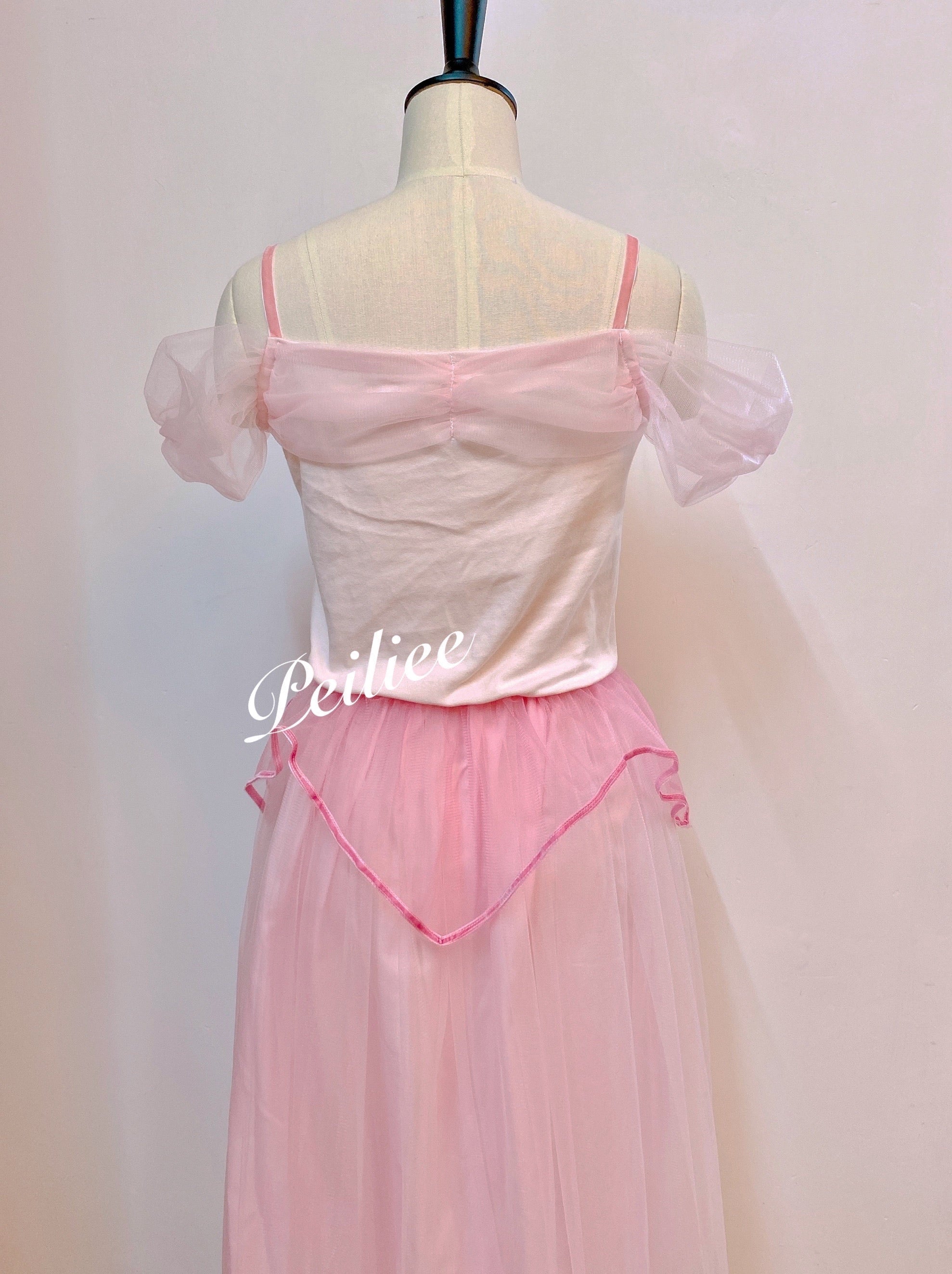 Get trendy with [Customized] Sleeping Beauty Princess Dress in pink -  available at Peiliee Shop. Grab yours for $79.90 today!