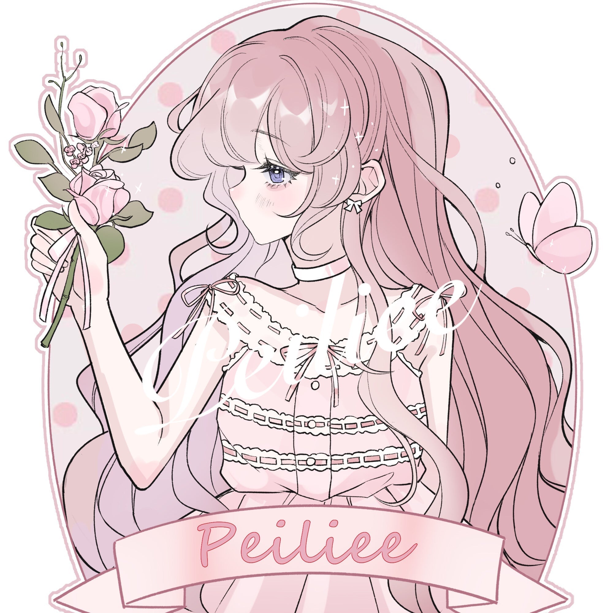 Get trendy with [Peiliee 4 Years Anniversary] Rose Garden Dress -  available at Peiliee Shop. Grab yours for $55 today!