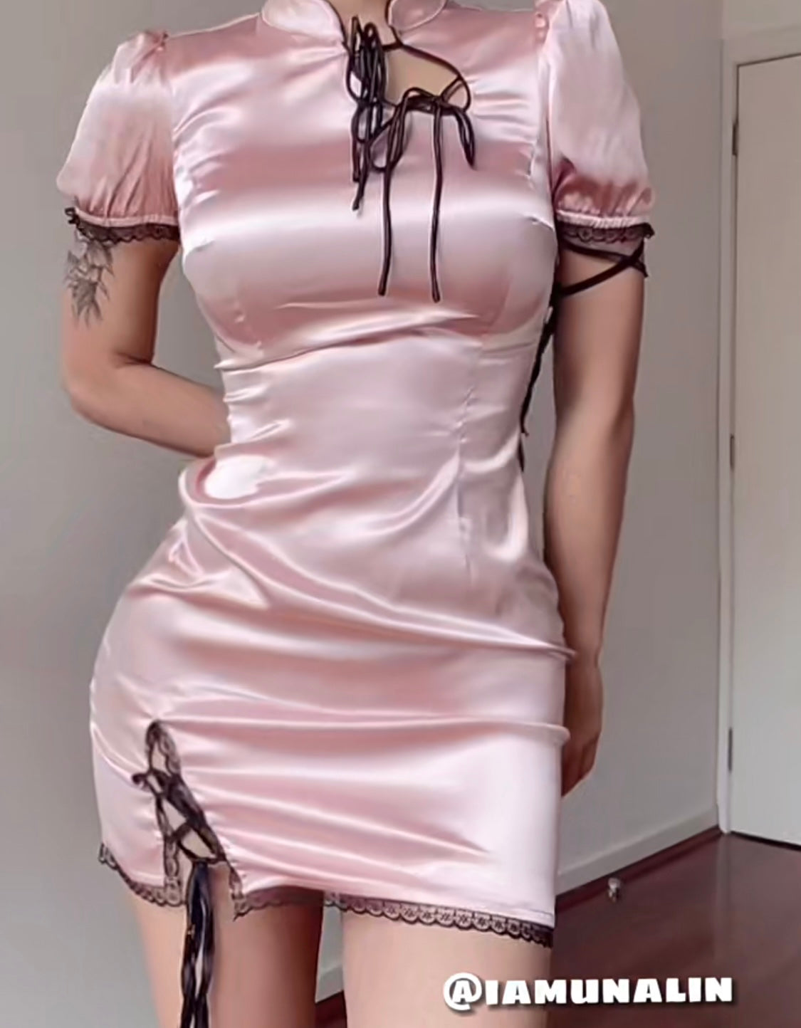 Get trendy with [Premium Selected] Chinese Sweethearts Besties Dress (designer arilf) -  available at Peiliee Shop. Grab yours for $59.90 today!