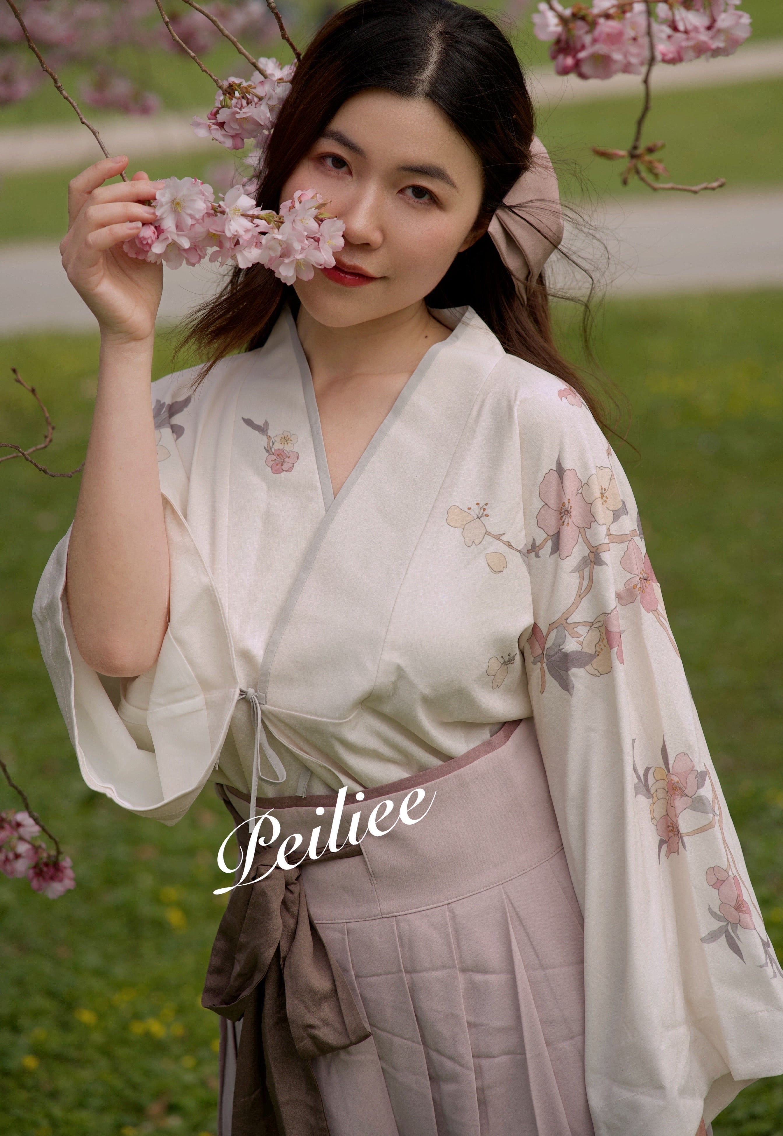 Get trendy with [SALE] Sakura Season Chinese HanFu Style Dress Set -  available at Peiliee Shop. Grab yours for $35 today!