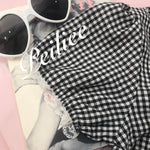 Get trendy with [By Peiliee] Afternoon Tea At Tiffany Gingham Babydoll Mini Dress Lolita 1997 style -  available at Peiliee Shop. Grab yours for $49.90 today!